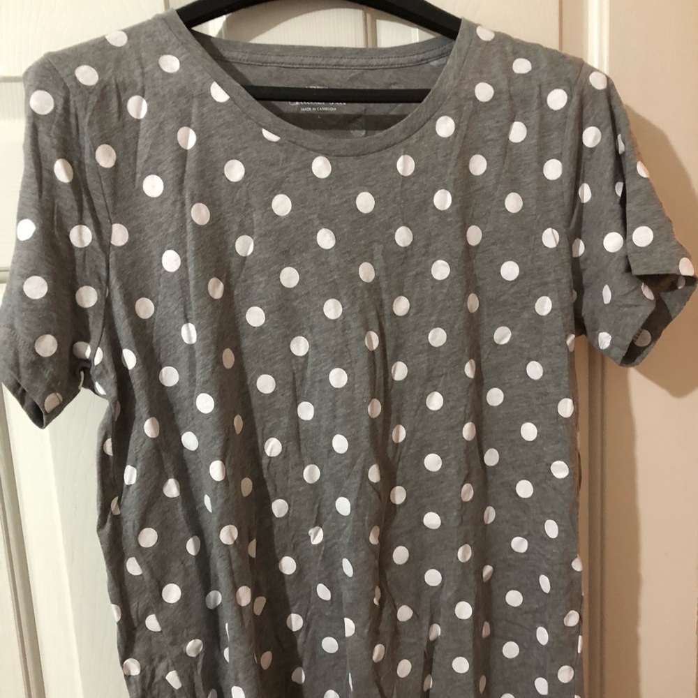 J Crew Polka Dot Top